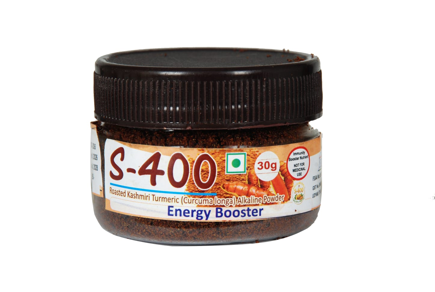 S-400 roasted Kashmiri turmeric supplement
